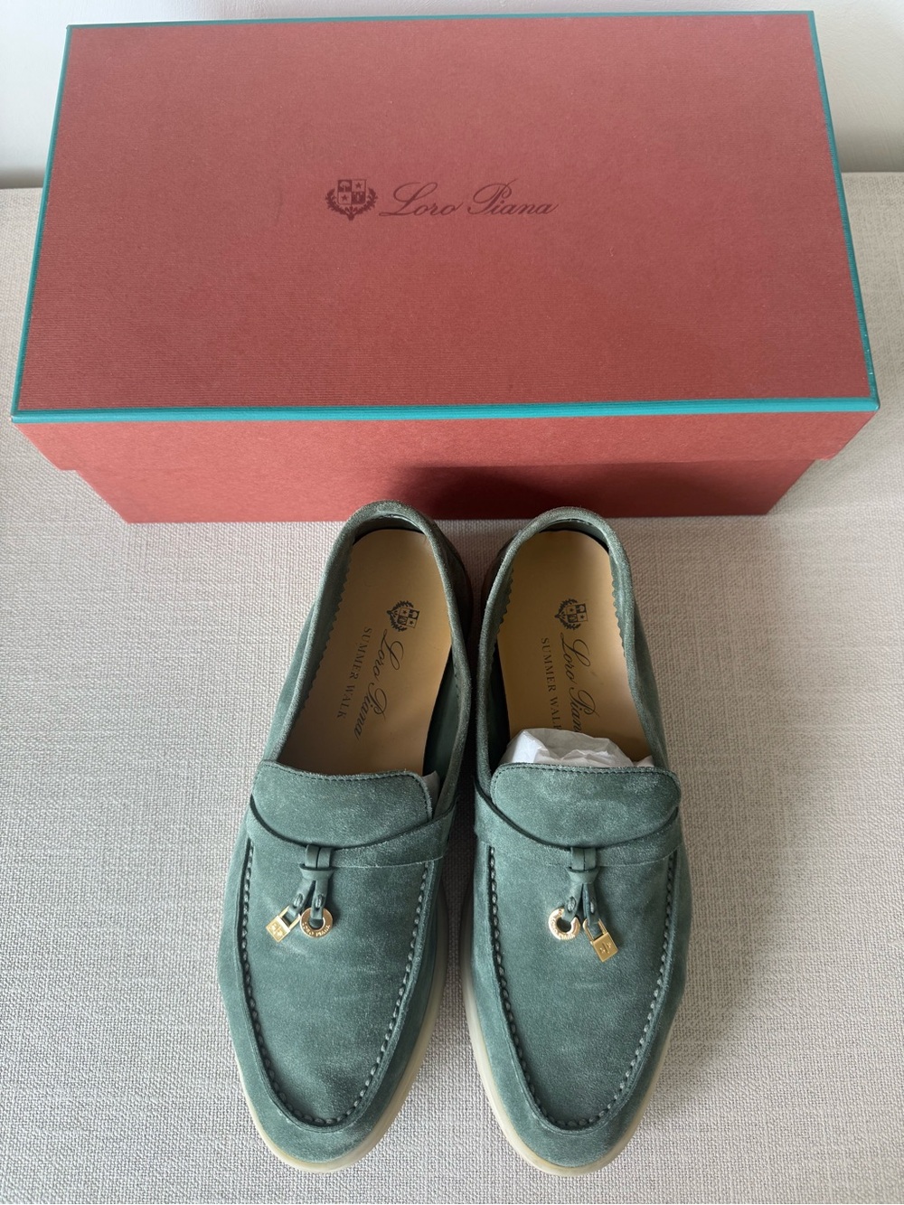 Loro Piana Summer Charms Walk Loafers - Picture 5 of 6